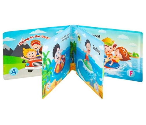 Bocioland Miękka Książeczka Edukacyjna Sporty Wodne BL009