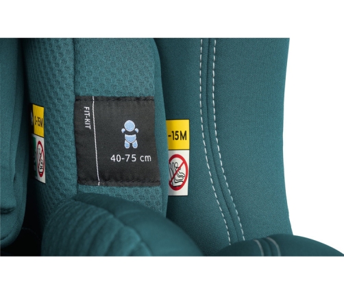 Chicco Seat3Fit I-Size Air 360 Teal Blue Bērnu Autokrēsls 0-25 kg
