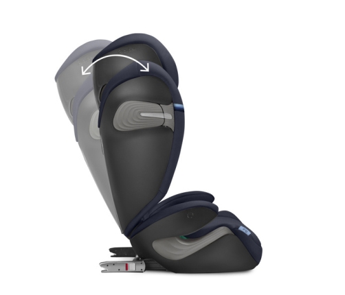 Cybex Solution S2 I-Fix Fotelik Samochodowy 15-50 kg Ocean Blue + BabySafe Organizer + Babysafe Nakładka Na Pas