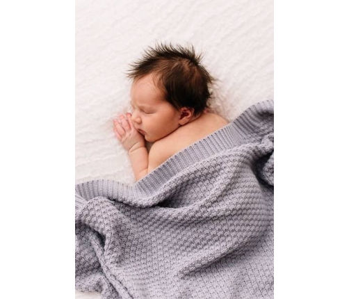 X-Lander X-Boo Bambusowo-Bawełniany Kocyk Snowdrop Blue