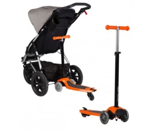 Skrejritenis-ratu kāpslis Phil&Teds Freerider Orange