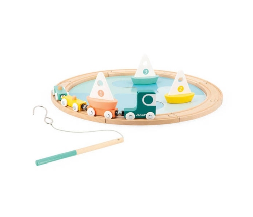 Развивающий пазл-трасса Janod Bolid Sailing Boat Circuit