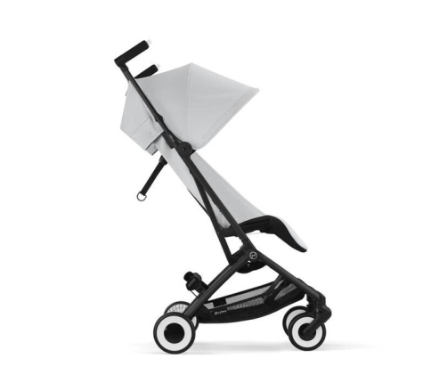 Cybex Libelle 2025 Fog Grey Pastaigu rati + Cybex Aizsargbarjera