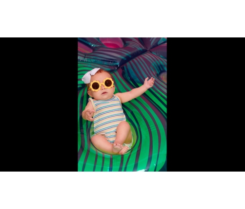 Babiators Flower O-FWR002-S Amber Lenses Rozmiar 0-2+ Sweet Sunflower