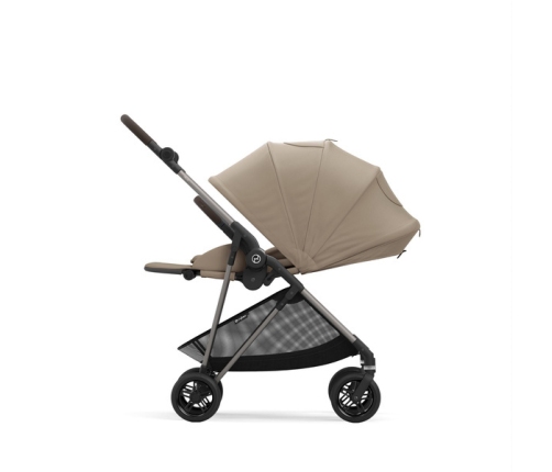 Cybex Melio Almond Beige + Cloud G I-Size Bērnu rati 3in1