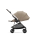 Cybex Melio Almond Beige + Cloud G I-Size Bērnu rati 3in1