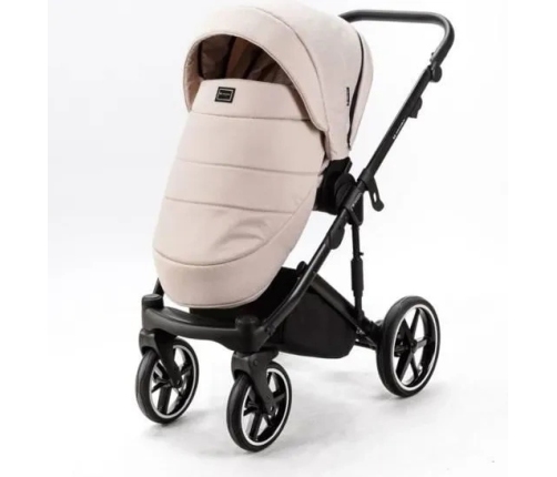 Adamex Lumi Air Wózek Głeboko-Spacerowy PS-33 LUMI TK-20 ST. CZ. PL. CZ. (materiał tkanina)