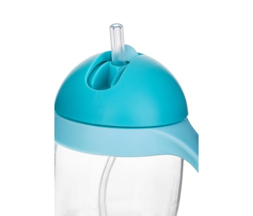 Bocioland Kubek Pingwin ze Słomką Niebieski BOC0543