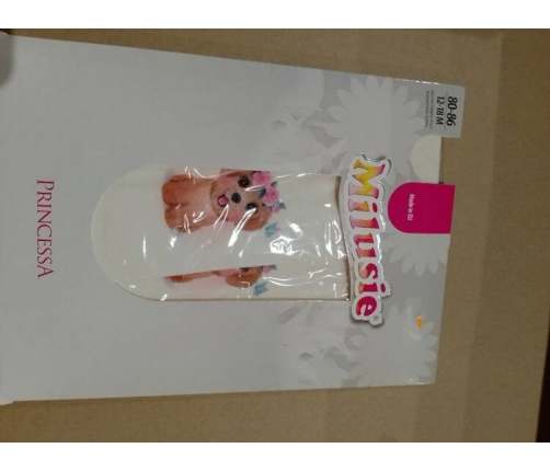 Milusie Rajstopy Mix Kolorów Rozmiar 80-86