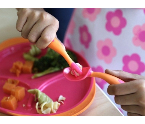 B.Box Pierwsze sztućce dla niemowląt Bubblegum