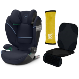Cybex Solution S2 I-Fix Ocean Blue Детское автокресло 15-50 кг + Babysafe Чехол на ремень и защита для кресла Cybex Solution S2 I-Fix Ocean Blue Детское автокресло 15-50 кг + Babysafe Чехол на ремень и защита для кресла