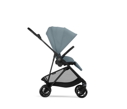 Cybex Melio Carbon Stormy Blue Прогулочная Коляска