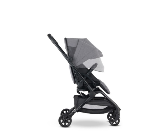 Mini by Easywalker Buggy Turn Kompaktowy Wózek Spacerowy z Obrotowym Siedziskiem 360 Soho Grey