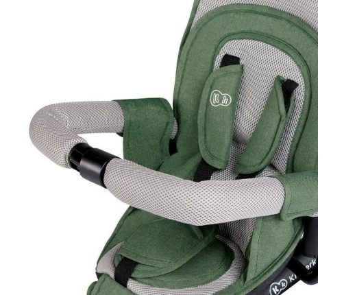 Детский трехколесный велосипед Kinderkraft Spinstep 5in1 Platinum grey