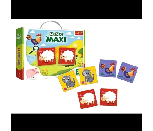 Trefl Gra -Memos Maxi Zwierzęta na farmie