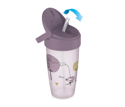 Lovi Freestyle Kubek ze słomką 350ml 14m+ 35/355 Lovely Girl
