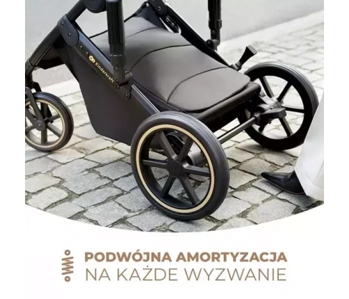 Kinderkraft Prime 2 Shadow Grey Детская коляска 2в1