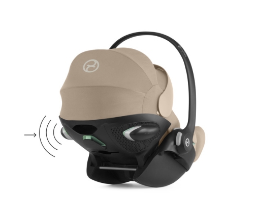 Cybex Cloud G I - Size Fotelik Samochodowy Almond Beige Plus 0-13kg + Cybex Baza G Black