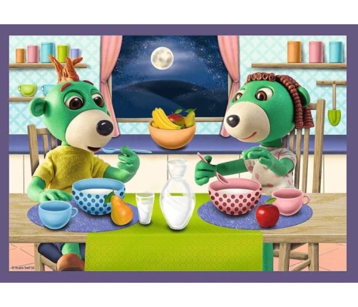 Trefl Puzzle Wieczorne Rytuały Treflików - Dobranoc, Trefliki na Noc