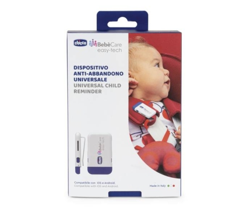 Chicco Bebecare Easy Tech Alarm Do Fotelika Samochodowego White