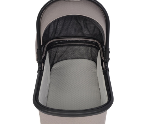 Cavoe Avec 2024 Wózek Głęboko-Spacerowy Bliźniaczy 2w1 Taupe