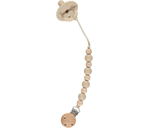 NIBBLING Zawieszka eko drewniana EARTH MUSTARD