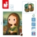 Janod Puzzle w Walizce Obraz Inspirowany Twórczością Da Vinci 100 Elementów 6+