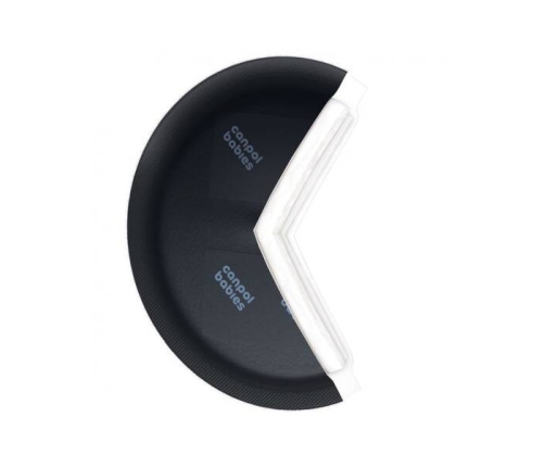 Canpol Babies Oddychające Ultrachłonne Wkładki Laktacyjne 3D 60 szt Czarne 1/655