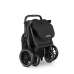 Easywalker Jackey XL Samoskładający się Wózek Spacerowy z Kołami XL Shadow Black