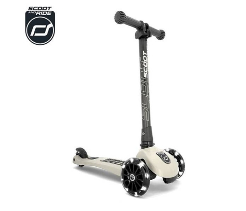 Skrejritenis ScootAndRide Highwaykick 3 LED Ash