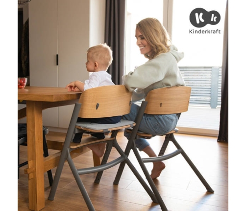 Kinderkraft Livy Krzesełko do Karmienia Zielony Olive Green