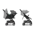 Cybex Beezy Lava Grey Pastaigu rati