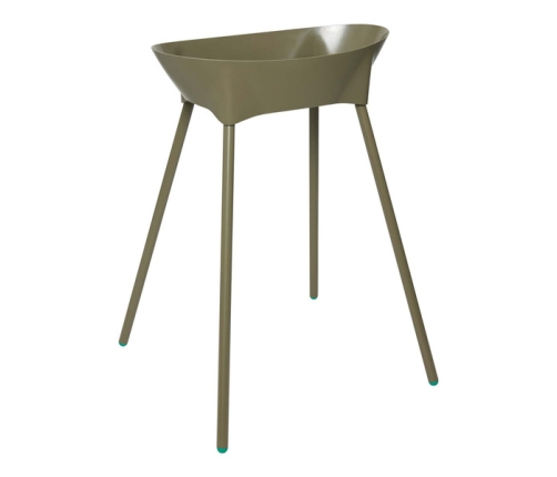 Luma Zestaw Kąpielowy 8 Elementów Wanienka i Akcesoria Olive Green