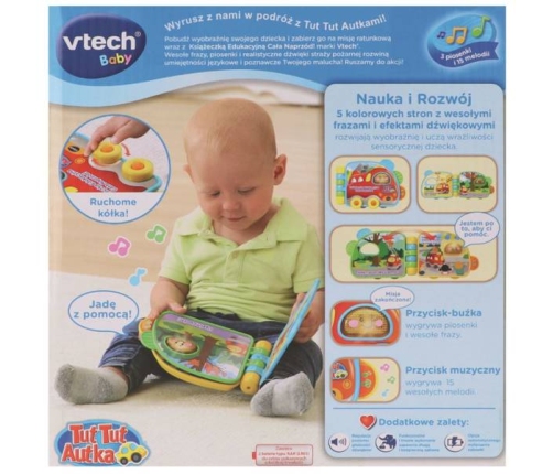 V-TECH Książeczka Edukacyjna -Cała Naprzód!