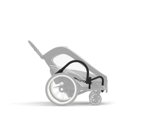 Cybex Zeno Bike All Black Спортивная коляска для бега Лыж - Велосипедный прицеп 4in1