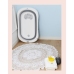 Babyhood BH-326GW Składana Wanienka Dziecięca Comfort Szara