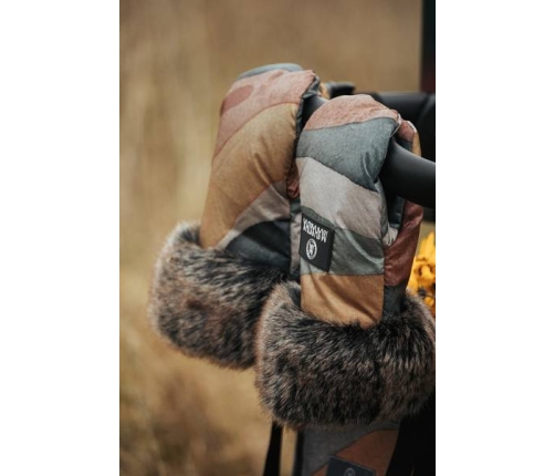 Makaszka Rękawice Do Wózka Camel