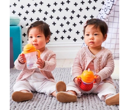 B.Box Innowacyjny Bidon Ze Słomką Różowy