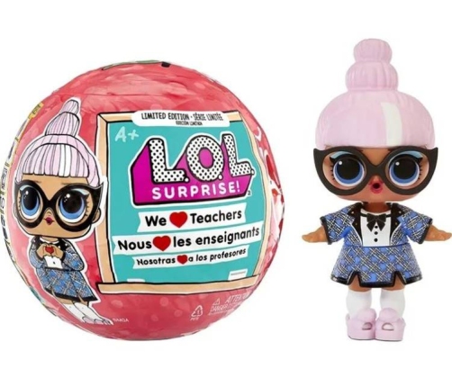 LOL Surprise MGA Cares Proper Teacher 7+ Surprises Pārsteiguma lelle
