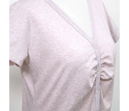 Eevi Mary Koszula Beżowa Melange XXL