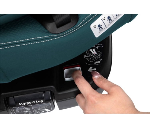 Chicco Seat3Fit I-Size Air 360 Teal Blue Bērnu Autokrēsls 0-25 kg