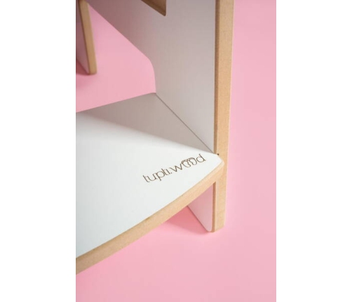 Tupti.wood Kitchen Helper Double Safe Pomocnik Kuchenny Dla Rodzeństwa