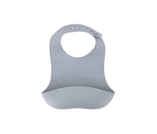 MoMi AMI Zestaw Silikonowych Naczyń dla Dzieci Szary