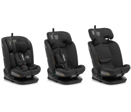 Sesttino Oktagon Pro Fotelik Samochodowy Black 0-36 kg