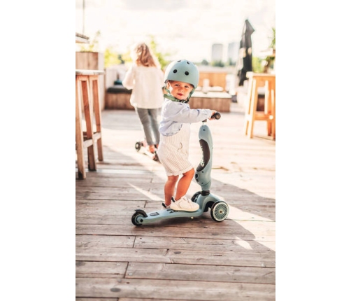 Skrejritenis Bērniem ar sēdekli Scootandride Highwaykick 2in1 Steel