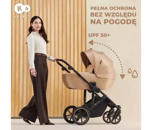 Kinderkraft Prime 2 Shadow Grey Детская коляска 2в1