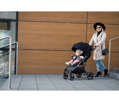 Espiro Wave 2023 Wózek Spacerowy 217 Anthracite Stone