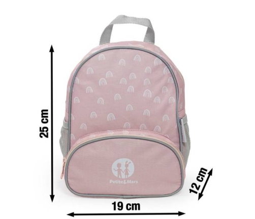 Petite&Mars Backie Plecaczek Dla Dziecka Rainbow