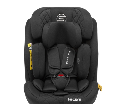 Sesttino SecurePro Fotelik Samochodowy Black 0-36 kg