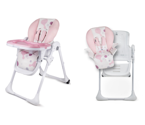 Kinderkraft Krzesełko do Karmienia Yummy Pink